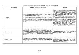 本文記載箇所 県民意見（パブリックコメント）の内容 検討結果 1