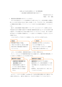 企業と反社会的勢力との一切の関係遮断