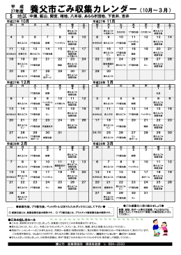 5地区（中瀬、鉱山、関宮、相地、八木谷、あららぎ団地、下吉井