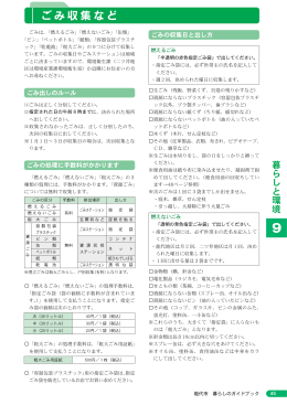 9暮らしと環境