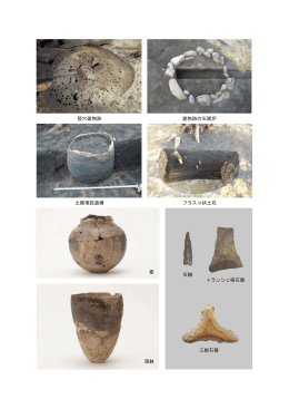 藤株遺跡報告会資料 A4 遺構・遺物