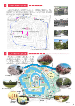 梅林 西の丸庭園 桃園 本丸広場 市民の森 6 大阪城に現存する近代遺構