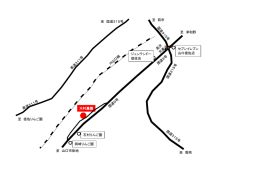 木村農園 至 津和野 至 国道315号 至 萩市 至 周南 至 山口市街地 至