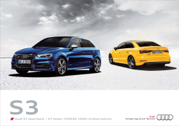 S3 Sedan YANASE 100th limited edition