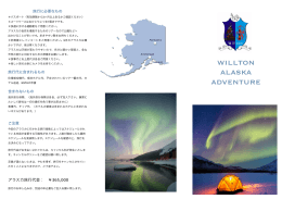 Willton Alaska Pamphlet Japanese