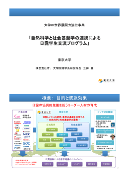 東京大学プレゼンテーション資料（PDF：760KB）