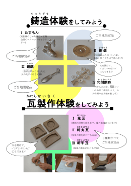 鋳造 瓦 製作