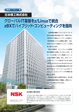 グローバルIT基盤をz/Linuxで統合 zBXでハイブリッド・コンピューテ