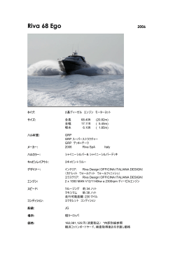 Riva 68 Ego - LYUCOMPANY CO LTD