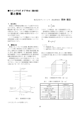 雷と接地 - 日本風力発電協会