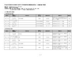 平成26年4月3日（木）開催分