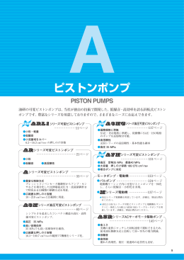 ピストンポンプ