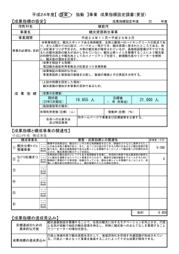 （指標設定） (ファイル名：H24sihyou01 サイズ：201.13KB)