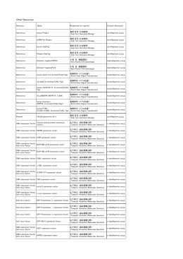 Other Resources
