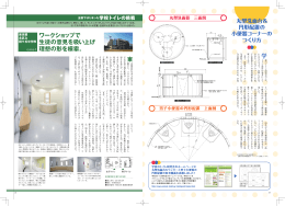 ワークショップで 生徒の意見を吸い上げ 理想の形を模索。
