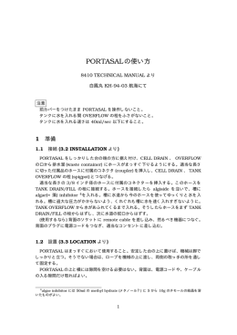 PORTASALの使い方