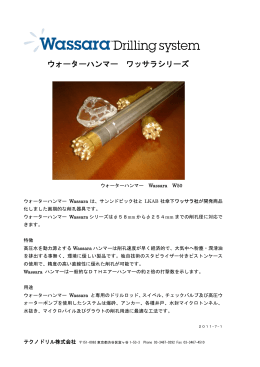 ウォーターハンマー ワッサラシリーズ