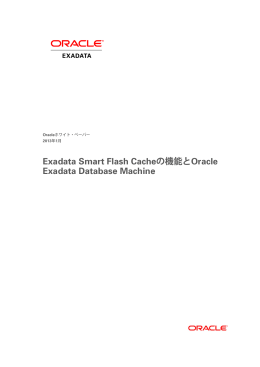 Exadata Smart Flash Cacheの機能とOracle Exadata Database