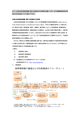 Q10-1.台湾の知的財産保護に関する各種法令の説明をお願いします