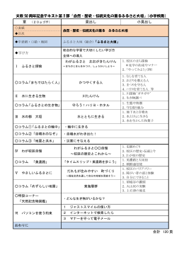 文教 50 周年記念テキスト第1部「自然・歴史・伝統文化の薫るふるさと