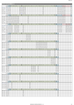 2015/11/13 NAMSUNG SHIPPING 地  港スケジュール 1/2