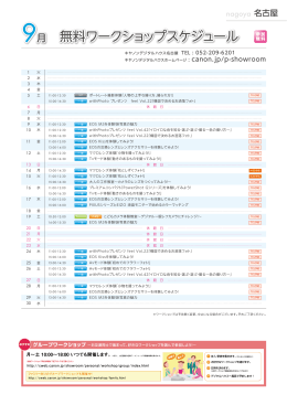 スケジュール表 [PDF:244KB]