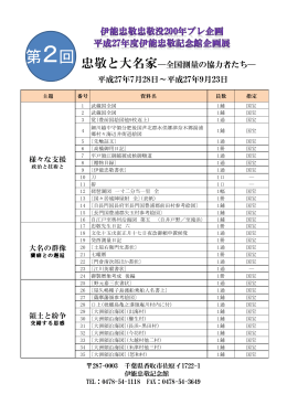 資料一覧はこちら 【196KB】