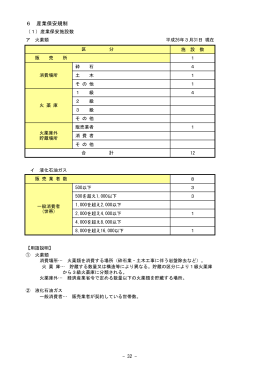 産業保安規制 [110KB pdfファイル]