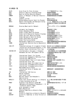 主な略語一覧 （PDF:89KB）