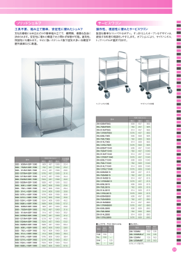 ソリッドシェルフ サービスワゴン