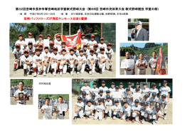 宮崎バッファローズが清武ヤンキースを破り優勝 第32回宮崎市長杯争奪