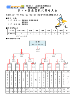 第48回全国軟式野球大会