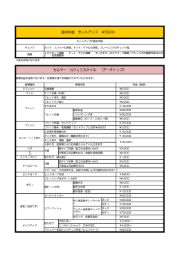 セルマー・カフェリスタイル （アーチトップ） 基本料金