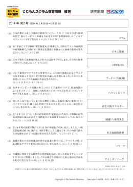 解答 ダウンロード（PDFファイル A4・1ページ：145KB）