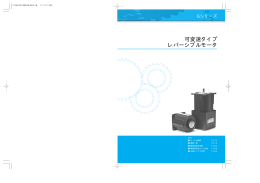 可変速タイプ レバーシブルモータ