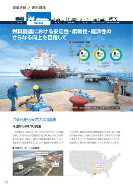 燃料調達における安定性・柔軟性・経済性の さらなる向上を