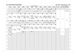 【第3日目】平成27年5月31日（日）