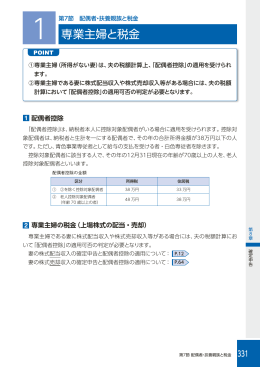 第7節 配偶者・扶養親族と税金 (PDF 290KB)