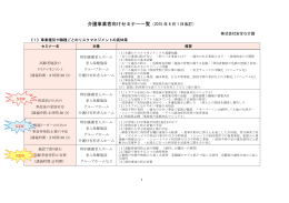 詳細PDFはこちら - 株式会社 安全な介護