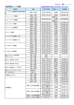別資料にまとめて掲載しています