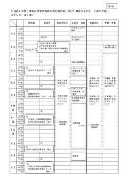 及び「墨田区子ども・子育て会議」