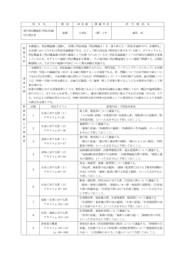 刑法概論Ⅱ(刑法各論)