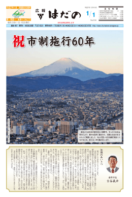 祝市制施行60年