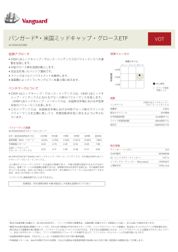 バンガード®・米国ミッドキャップ・グロースETF