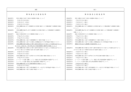 新旧対照表