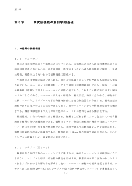 第3章 高次脳機能の解剖学的基礎