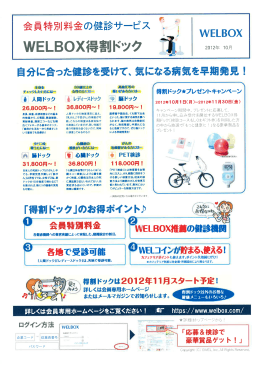 WELB。X得割 ドック