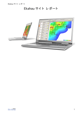 Ekahau サイト レポート