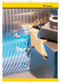 Kennametal ケナメタル製品総合カタログ &mdash; ﻿ねじ切り &mdash; A-11