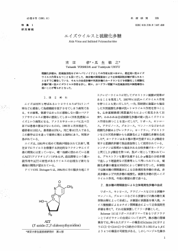 エイ ズウイ ルスと硫酸化多糖